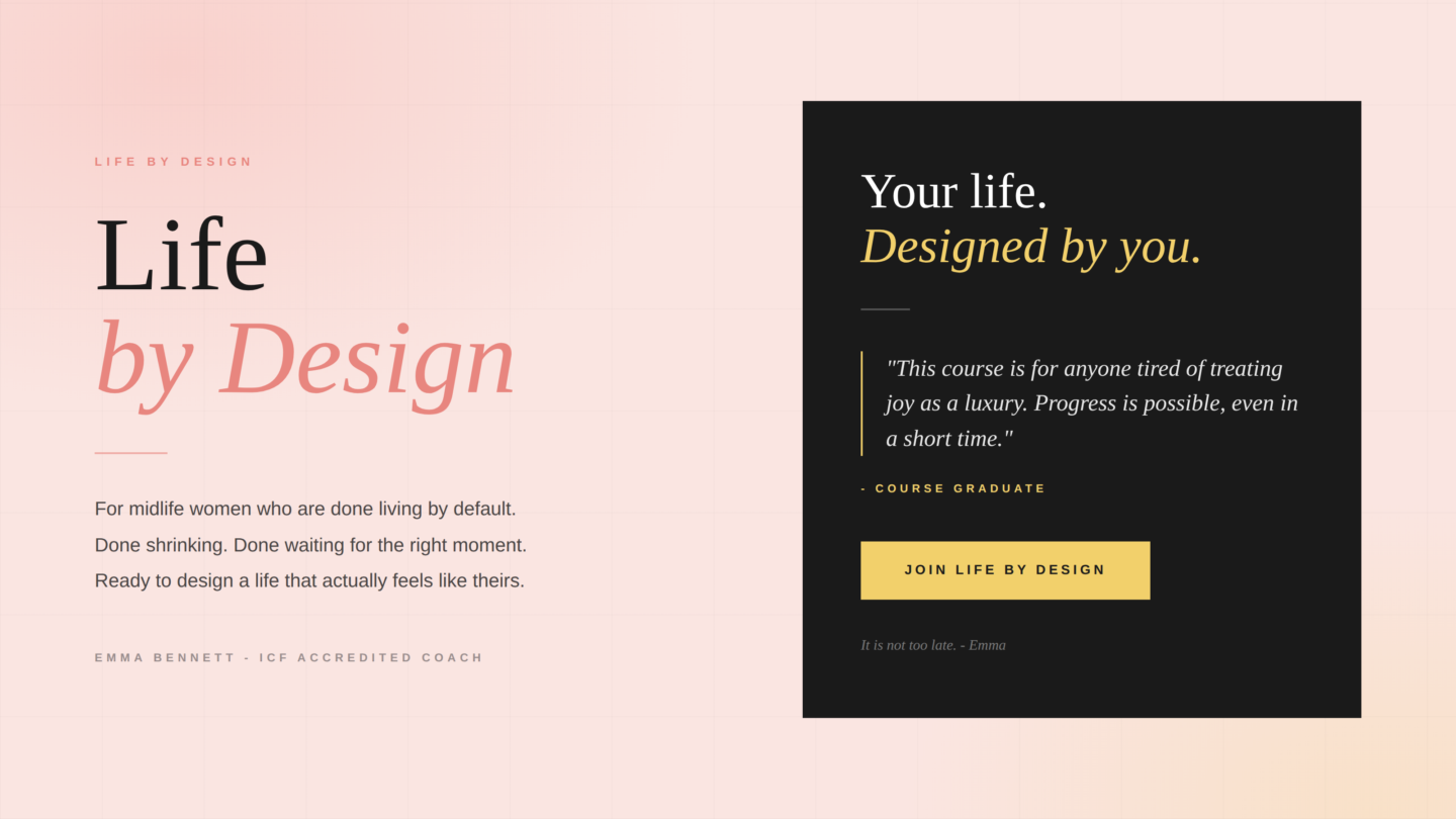 Life by Design