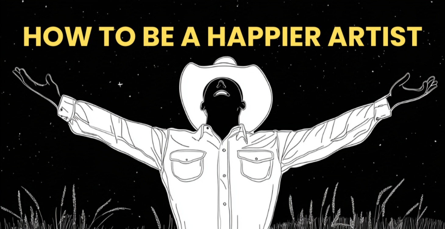 How To Be A Happier Artist