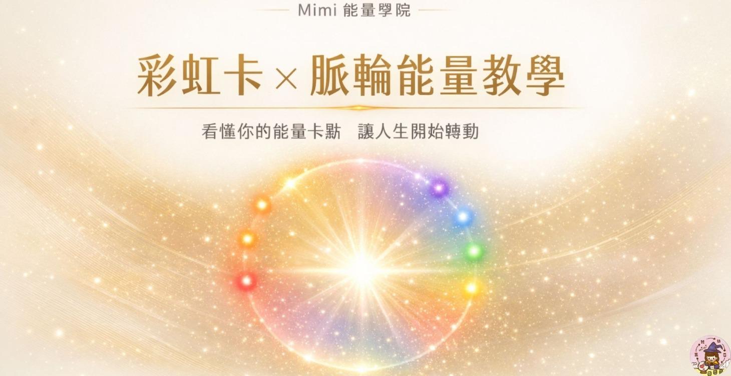 彩虹卡x脈輪能量教學