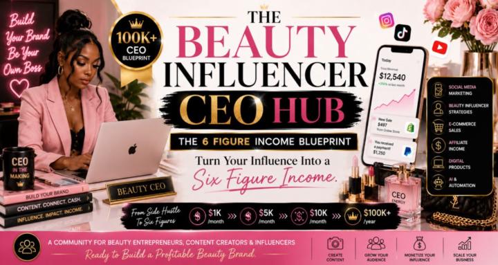 The Beauty Influencer CEO HUB
