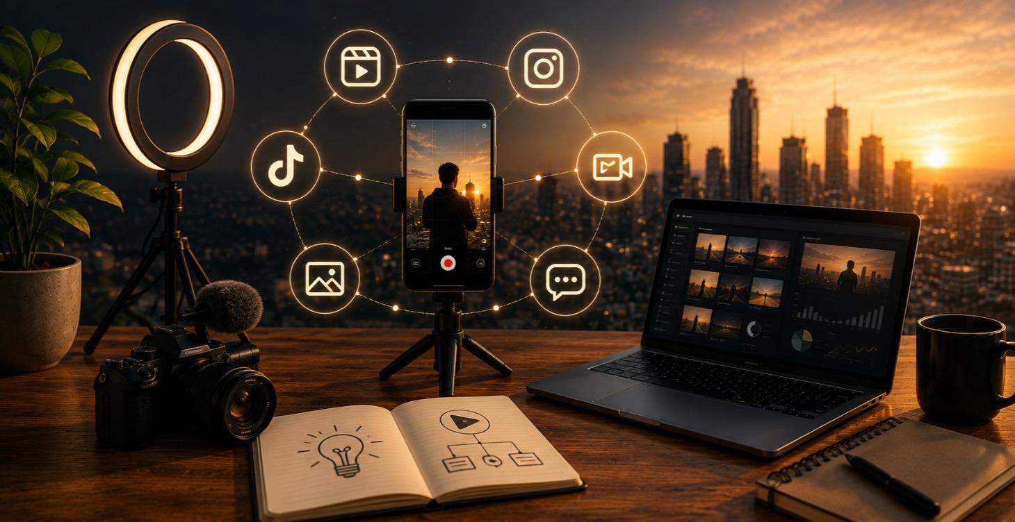 Crear contenidos en redes sociales