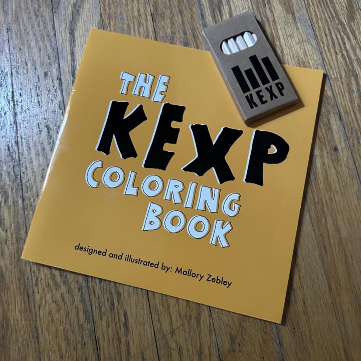 KEXP colouring book 
