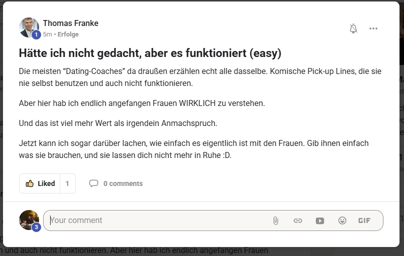Frauen Masterclass