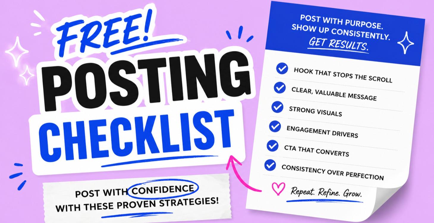 FREE! Posting Checklist