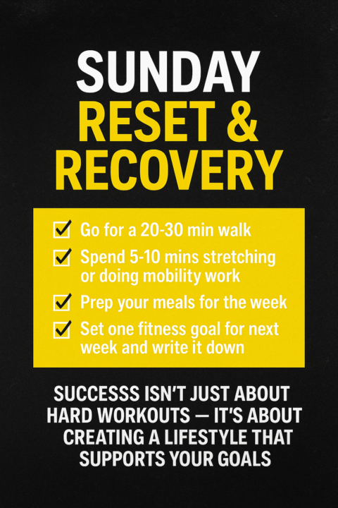🌟 Sunday Reset & Recovery! 🌟
