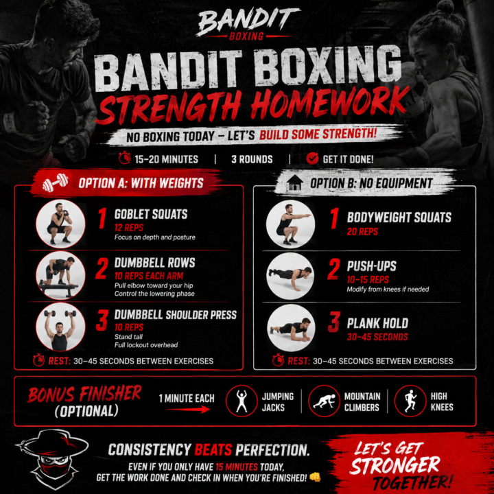 Bandit Boxing Strength Challenge 💪
