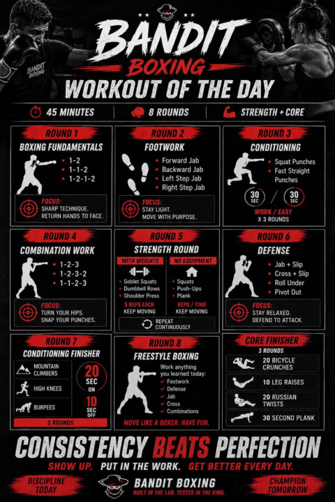 🥊 BANDIT BOXING WORKOUT OF THE DAY 🥊