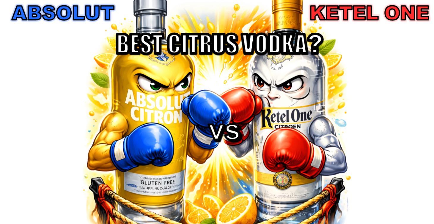 Absolut Citron vs Ketel One Citroen - WHO WINS?
