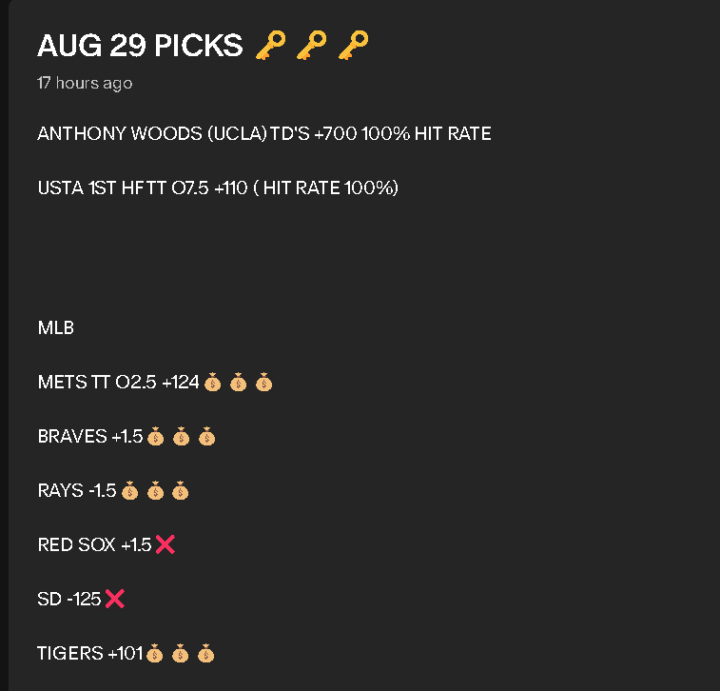AUG 29 RECAP💰💰💰