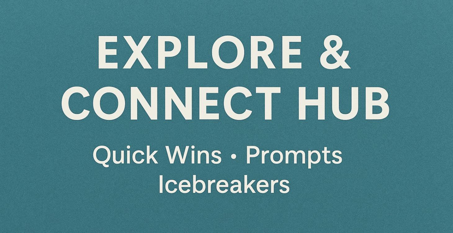 🌎 Explore & Connect Hub