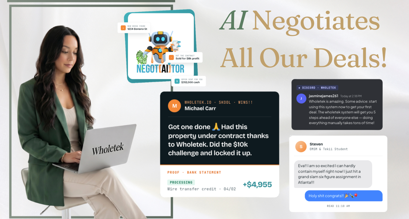 Wholesaling Real Estate w/ Ai