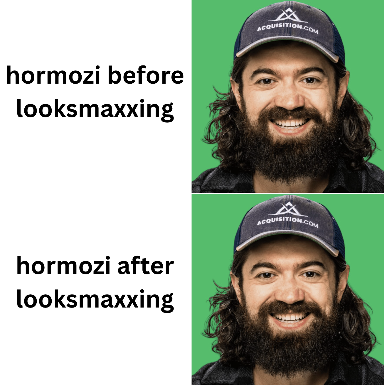 Hormozi Looksmaxxing