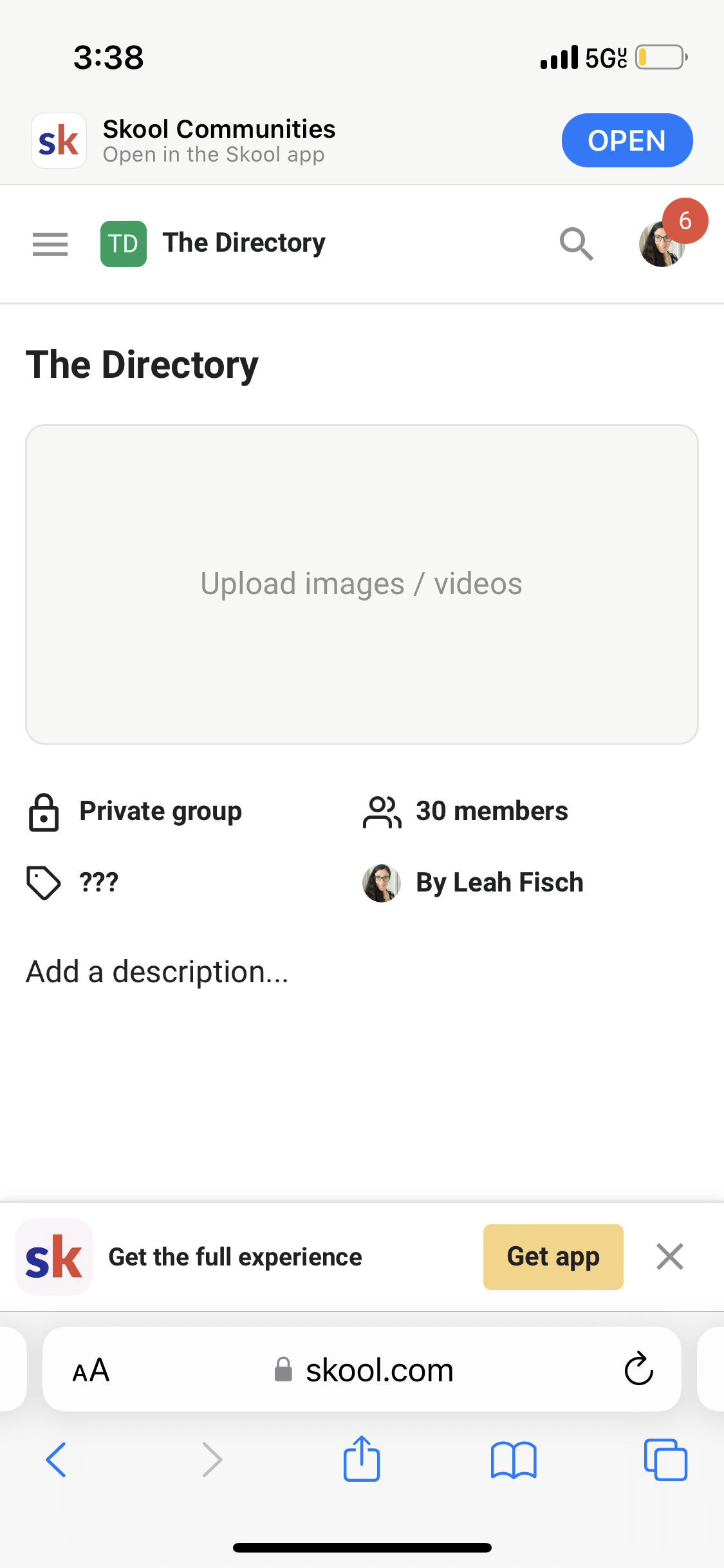 About Page glitchy on mobile? · Skool Community