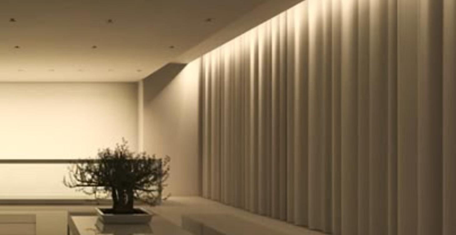 Pelmet depths for Curtains