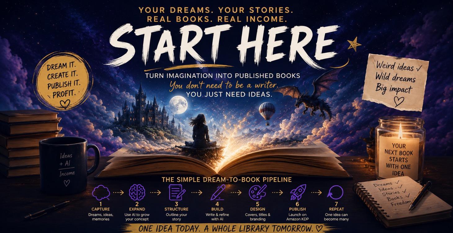 COURSE 1: FROM DREAM TO BOOK BLUEPRINT