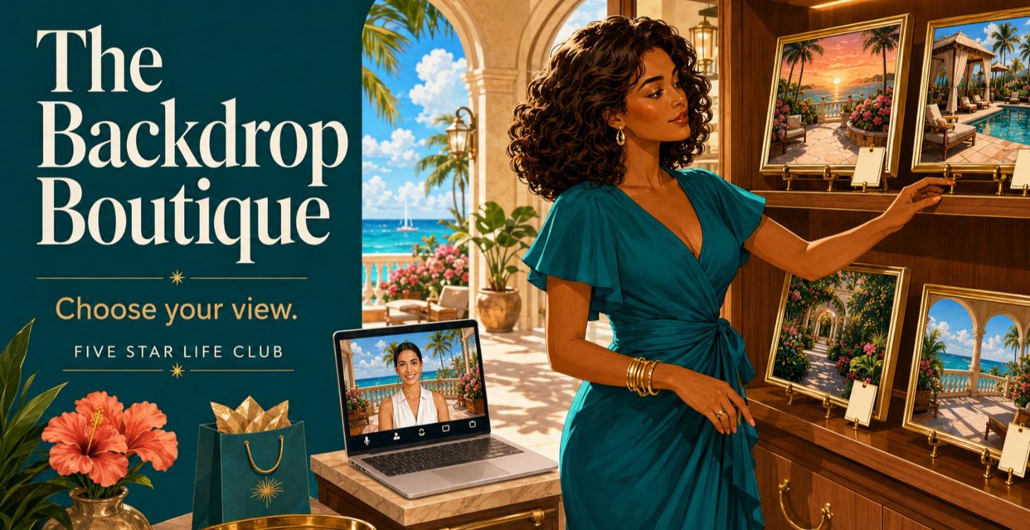 The Zoom Backdrop Boutique