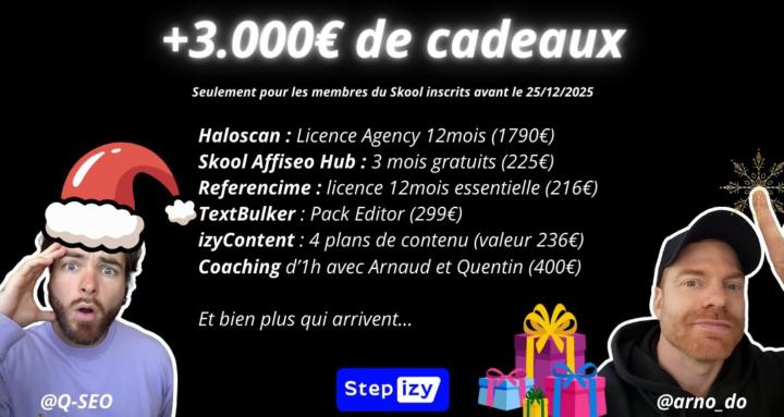 Stepizy - Le SEO en mode EASY