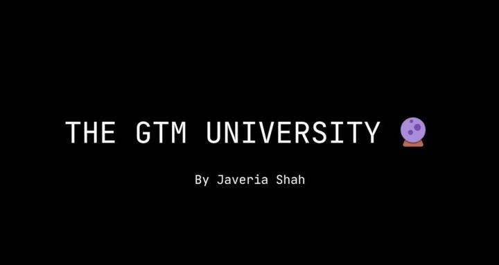 The GTM University 🔮