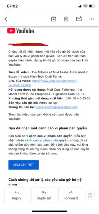 kênh mắc lỗi contend id. Nhờ thầy hỗ trợ