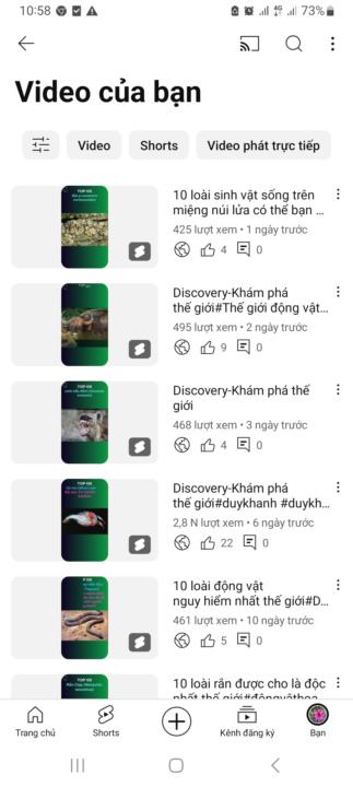 Kênh bị bóp đề xuất.