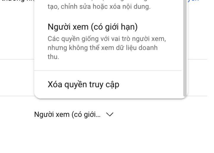 Cách thêm quyền cho mail nhân viên