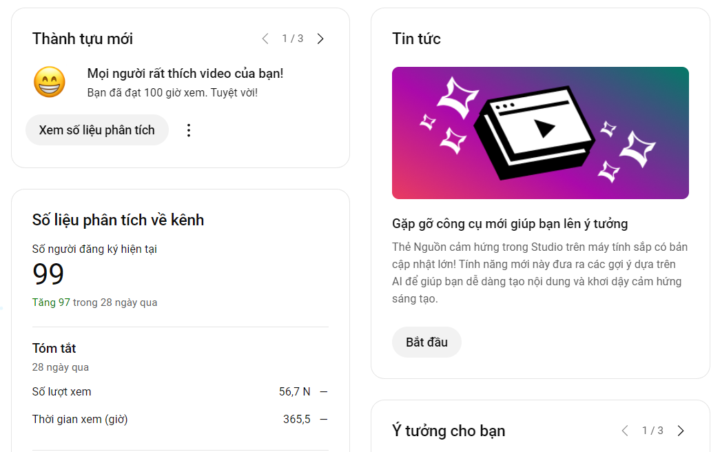Tiến độ