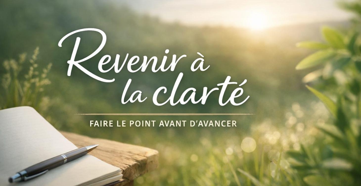 REVENIR À LA CLARTÉ