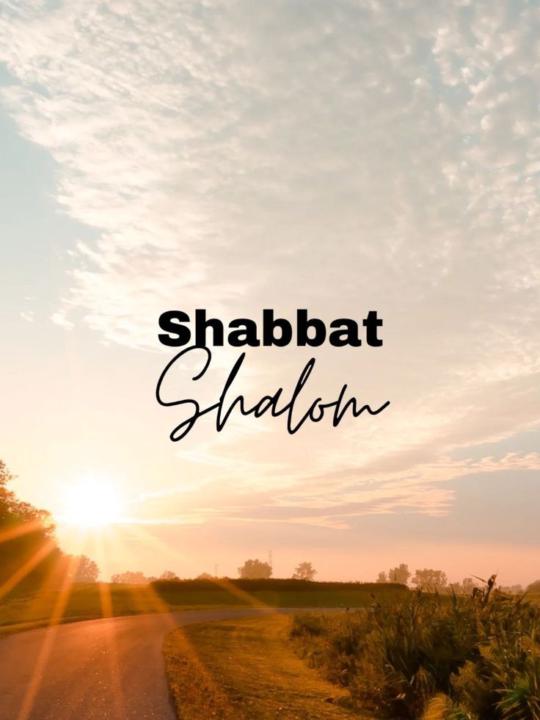 Shabbat Shalom!