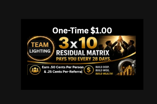🔥💯$1.00 Team Lighting 3x1🔥💯
