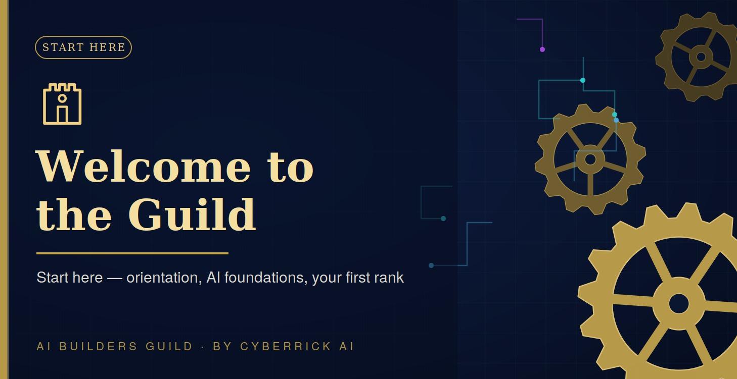 Welcome to the Guild