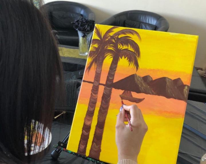 Paint Night - Sunset