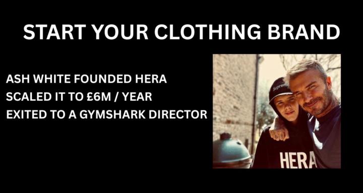 START YOUR CLOTHING BRAND
