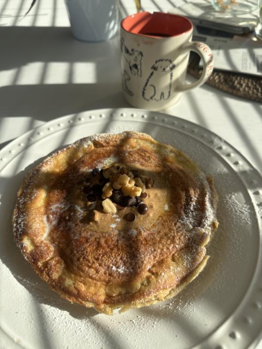 A late Sunday brunch  