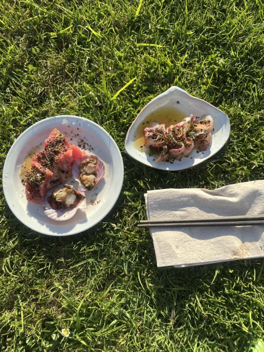 Picnic by the beach