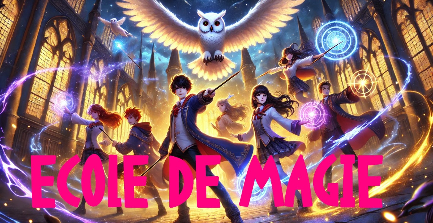 LA BOUTIQUE MAGIQUE FORCE ... UNE ÉCOLE DE MAGIE