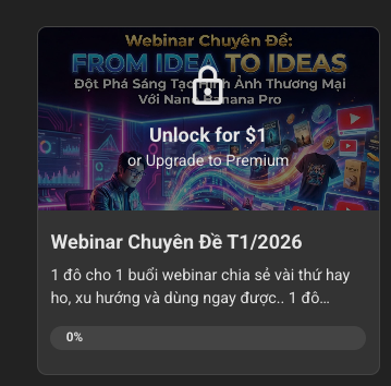 🔥 Webinar Chuyên Đề Tháng 1/2026..