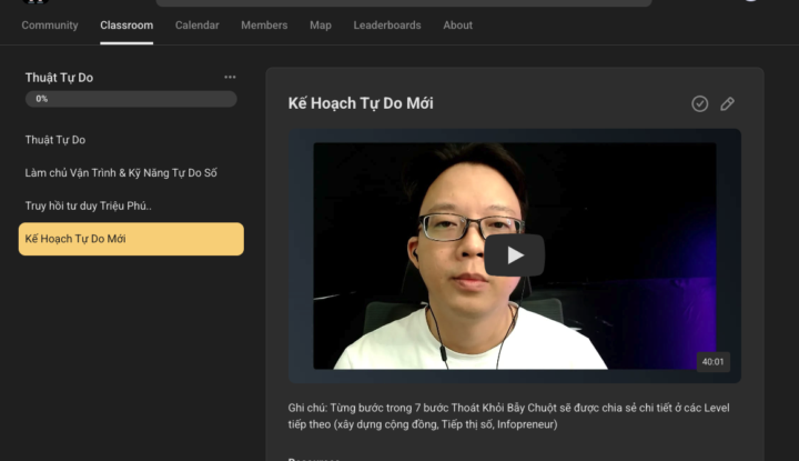 Kết Hoạch Tự Do Mới...