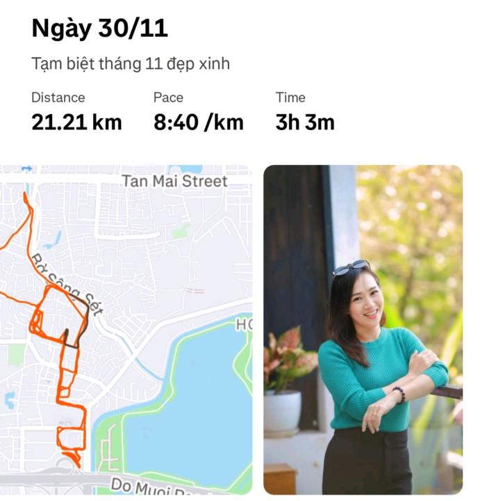Tạm biệt tháng 11 - hành trình 21.21km và một tháng đầy biết ơn 