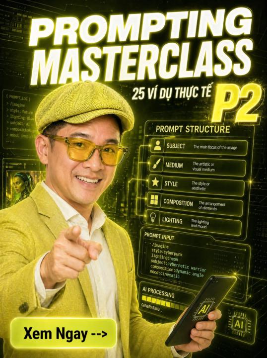 PROMPTING MASTERCLASS – P2