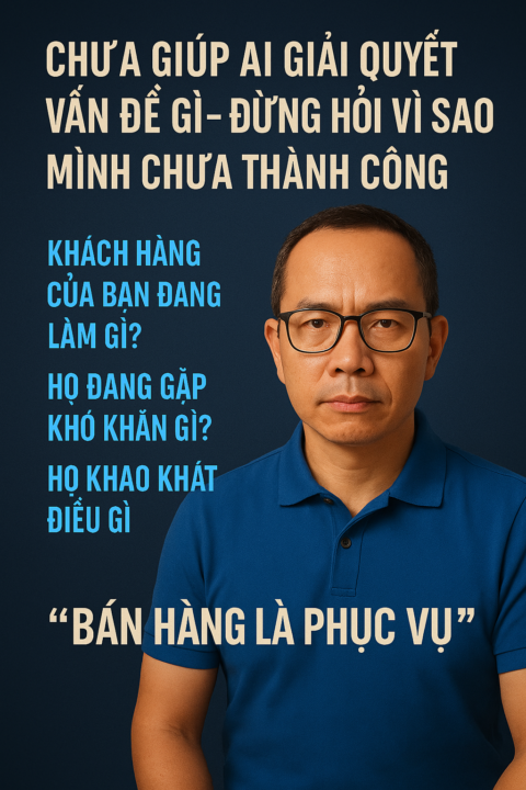 VÌ SAO TÔI CHƯA kinh doanh THÀNH CÔNG..
