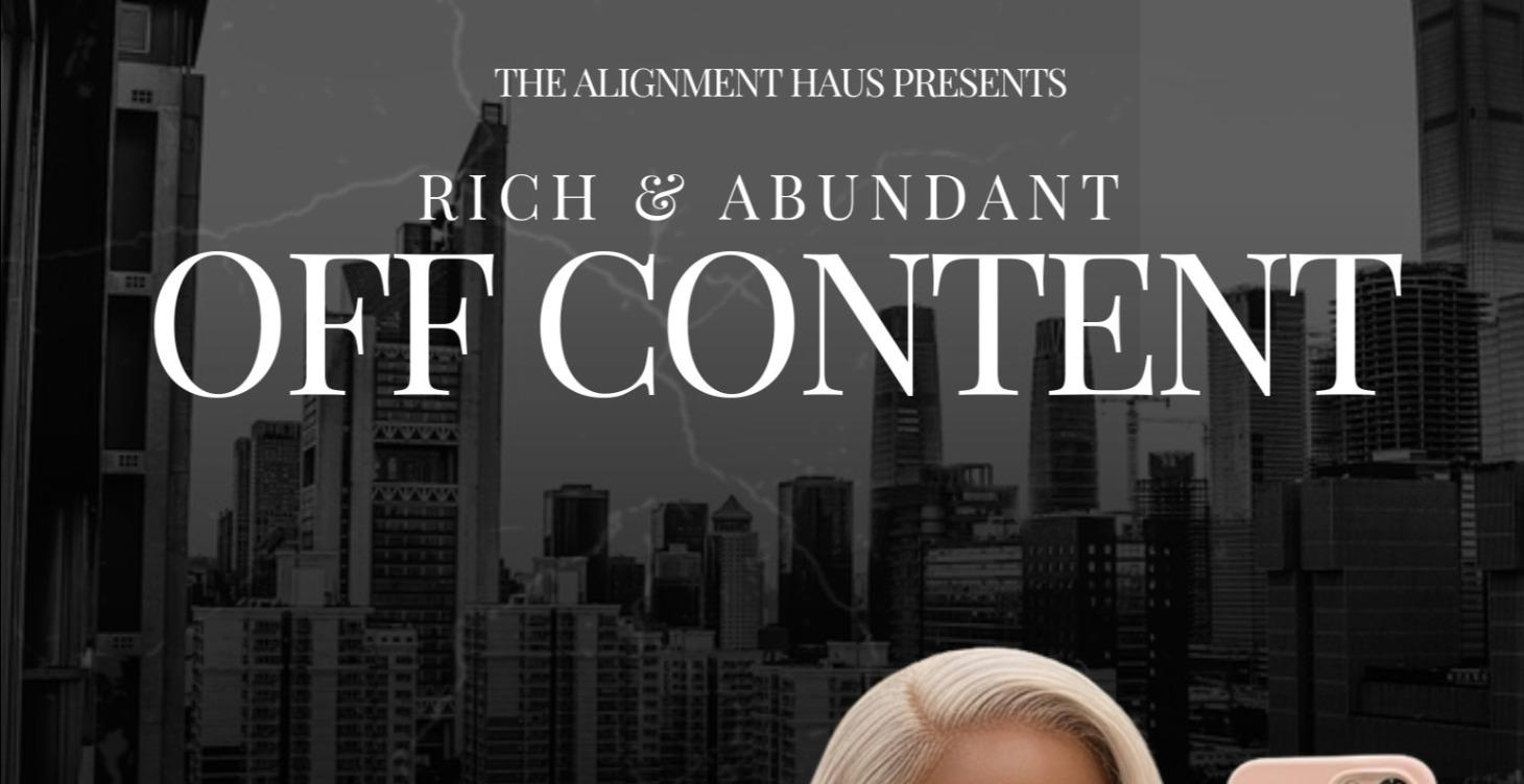 Rich & Abundant Off Content eBook