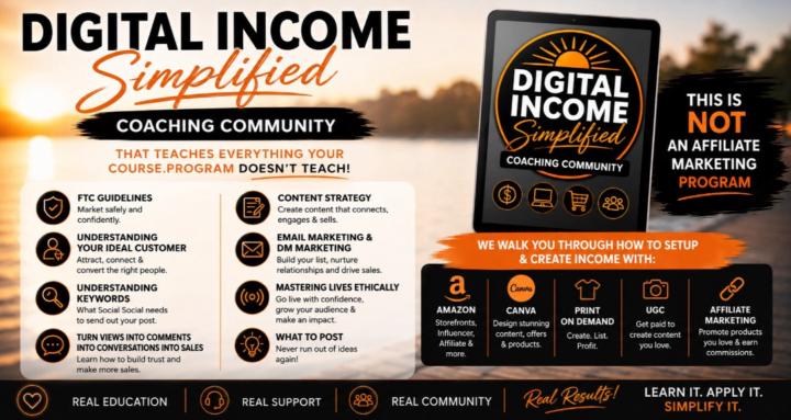 Digital Income Simplified 