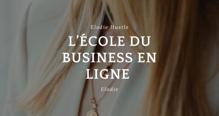 L'ECOLE DU BUSINESS EN LIGNE