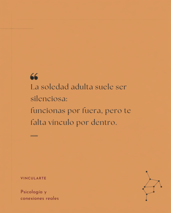 La soledad que no siempre se ve
