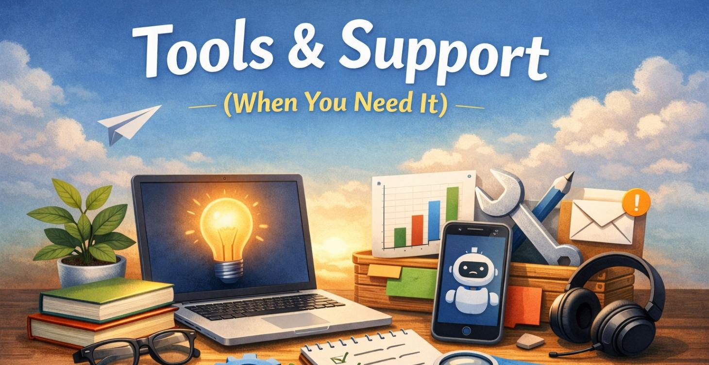 Tools & Support (When You Need It)