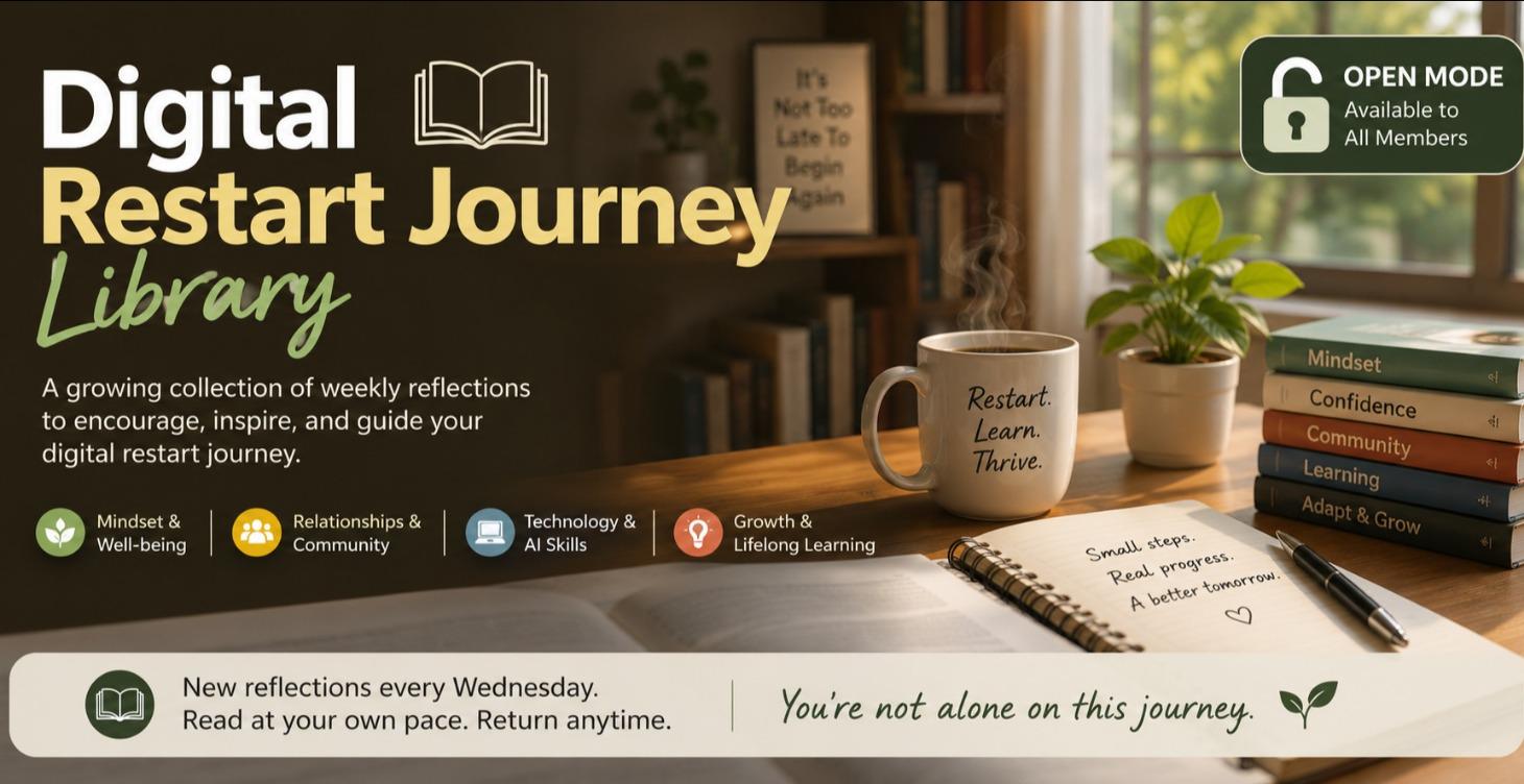 📚 Digital Restart Journey Library