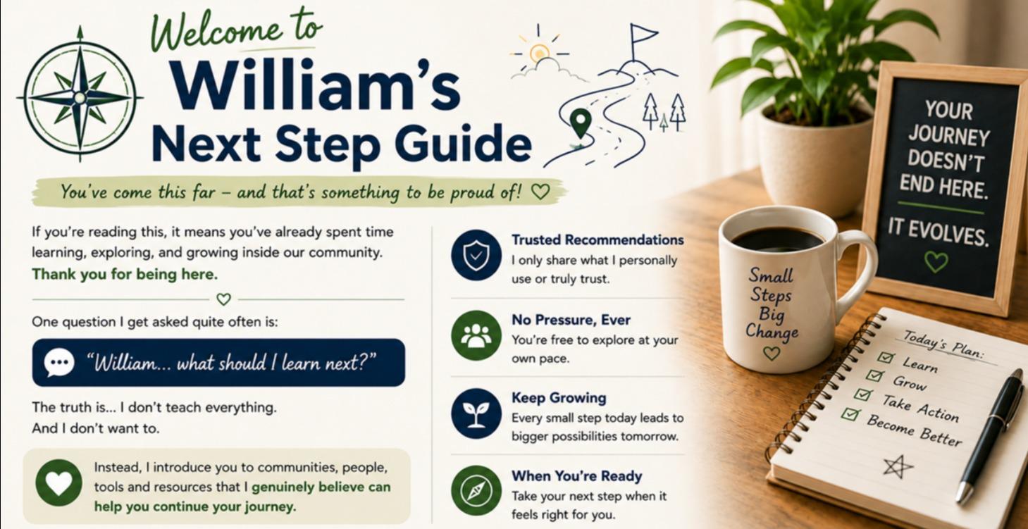 🧭 William's Next Step Guide