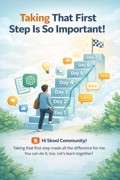 Taking That 1st Step Is So Important