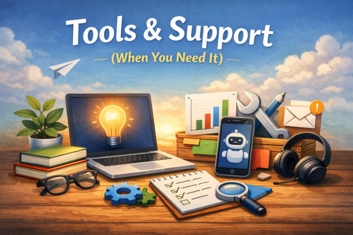 📌 New Section Added — Tools & Support