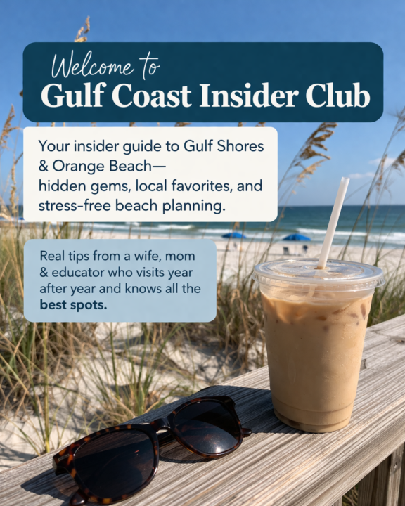 Welcome to Gulf Coast Insider Club 🌊💙